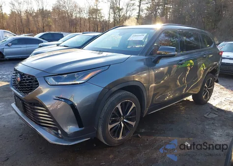 2021 Toyota Highlander Xse from USA, damaged, VIN 5TDJZRBH6MS104237